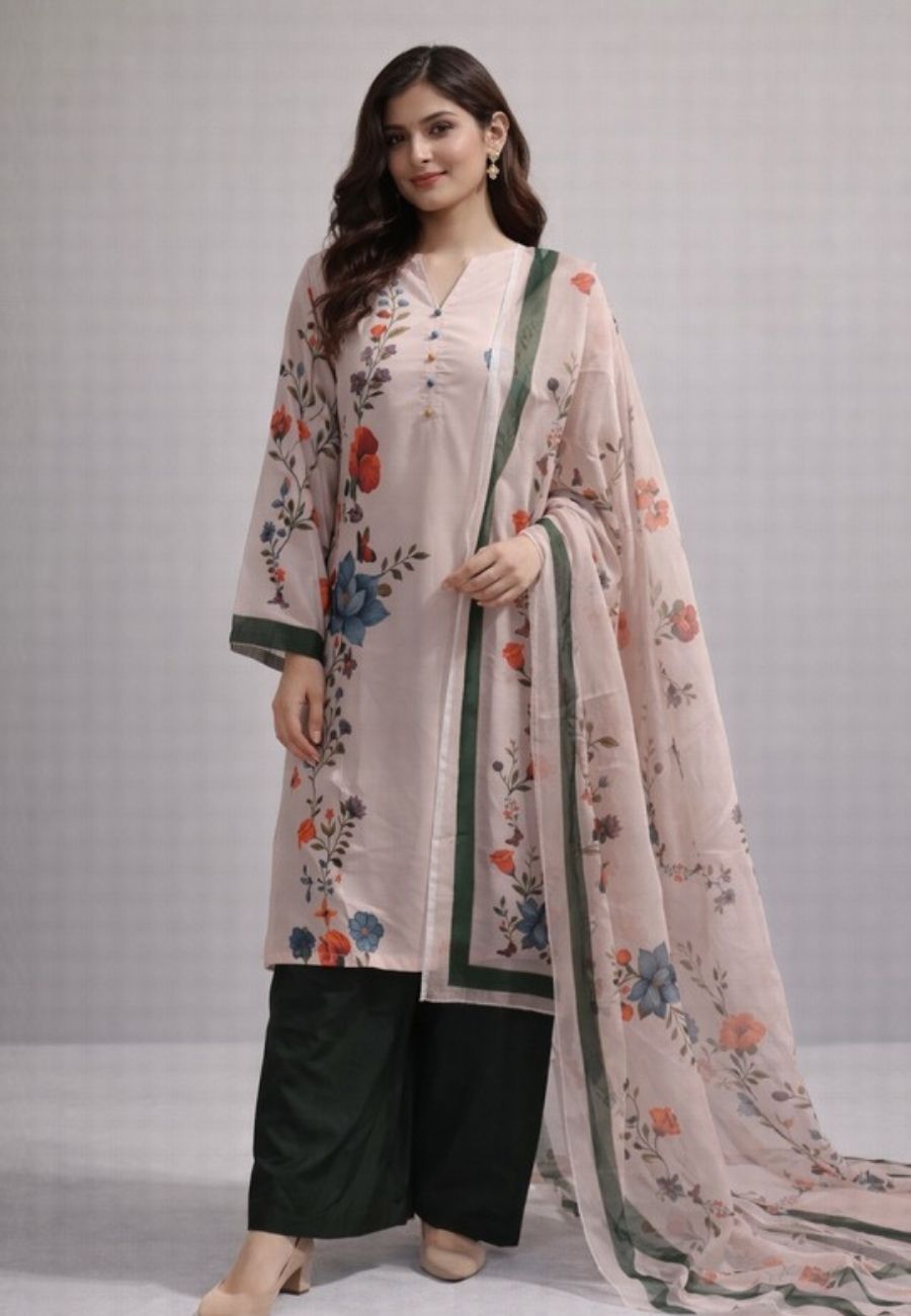 Multi floral 3pc