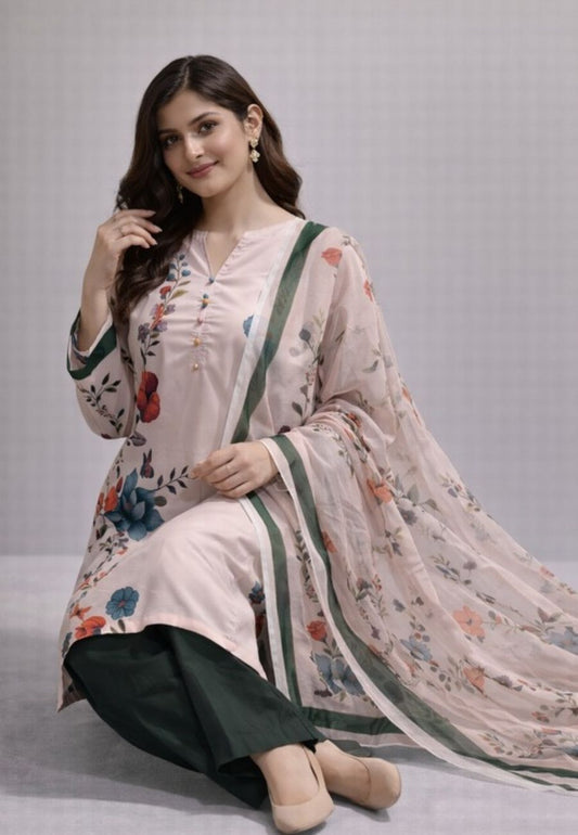 Multi floral 3pc