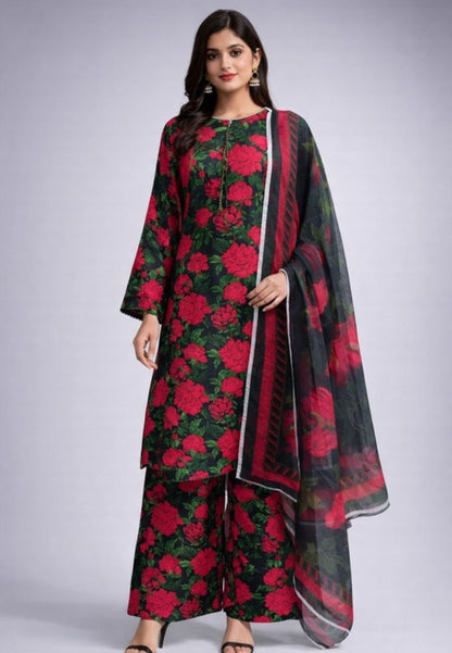 Red roses 3 pc