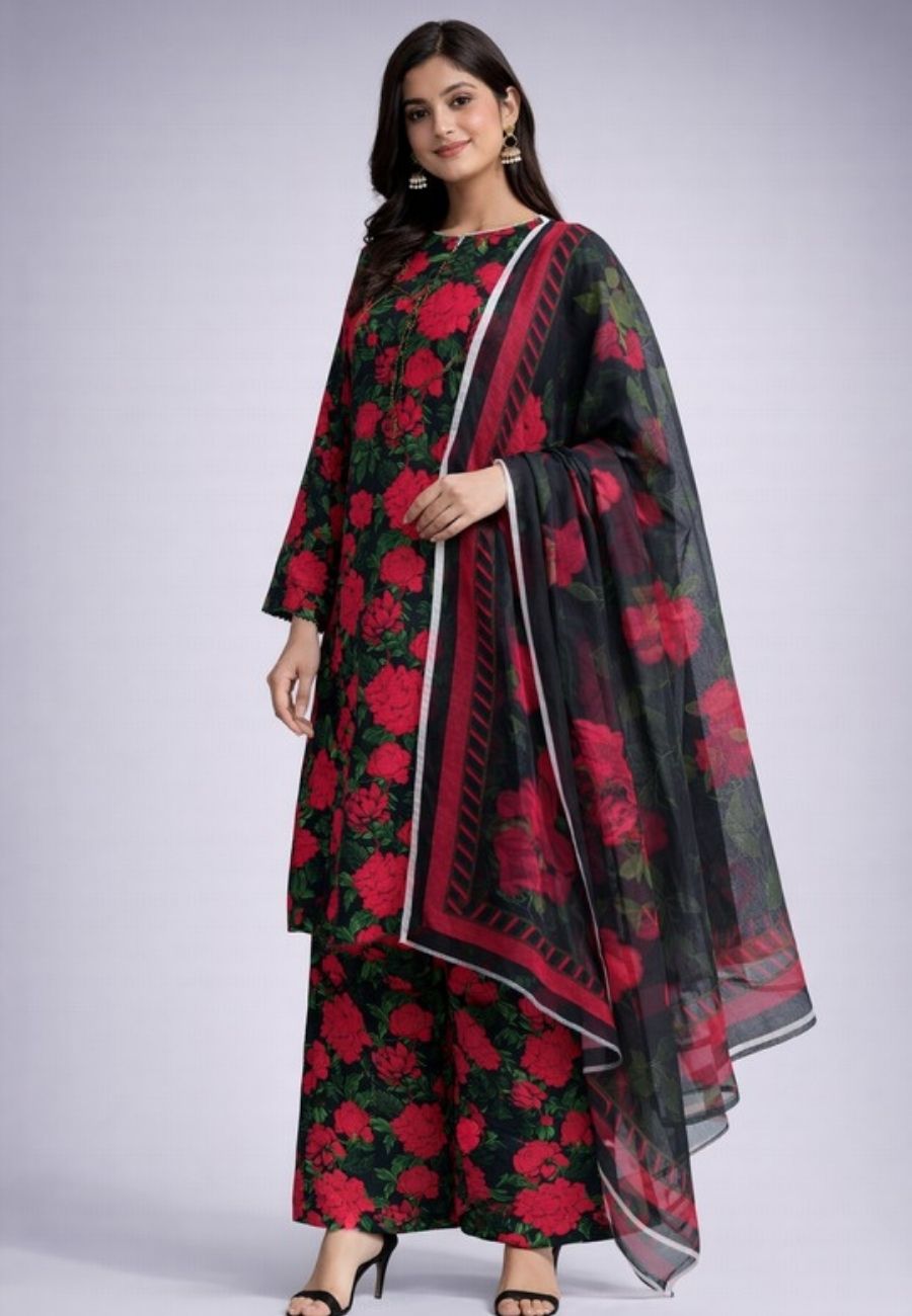 Red roses 3 pc