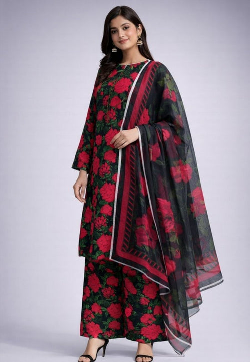 Red roses 3 pc